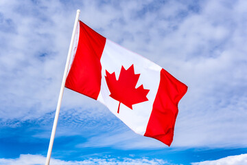National Flag of the Country of Canada - 564440754