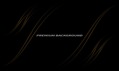 luxury background with abstract lines on the right and left, elegant background