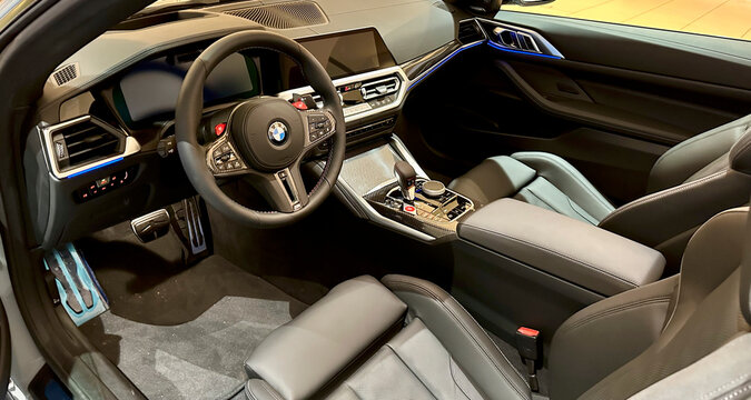 BMW, M, M4, M3, Cabrio, auto, automobile, autofahren, luxus, sport, interior, Leder, Sitze, SL63, SL43, geschwindigkeit, design, teuer, motor, rennen, transport, tacho, lenkung, armaturenbrett, des