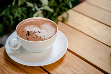 cup of cappuccino
