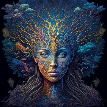 Ayahuasca Princess Portrait