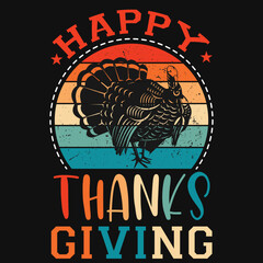 Thanksgiving t-shirt design 