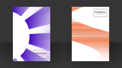 Vector illustration. A minimalistic colourful cover. Vector line gradient halftone. Design business cards, invitations, gift cards, flyers ,brochures.