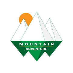 Mountain Outdoor Logo Icon  - 564452547