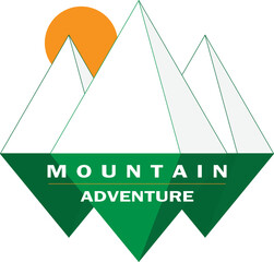 Mountain Outdoor Logo Icon  - 564452549