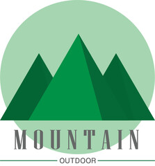 Mountain Outdoor Logo Icon  - 564452568