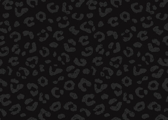 Abstract animal skin leopard seamless pattern design. Jaguar, cheetah, panther fur. camouflage background.