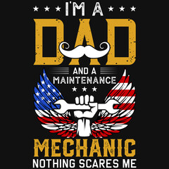 Dad graphic tshirt design