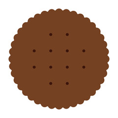 round pastry icon