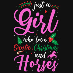 Christmas typographic tshirt design