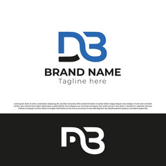 DB Letter Initial Logo Design vector Template,
Creative Letter DB Logo, DB Minimal Business Logo, DB logo joint logotype - vector illustration