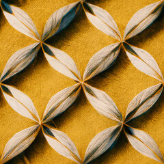 seamless ellegant golden pattern ai