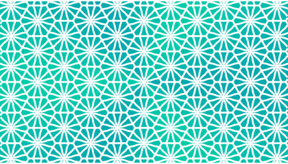 Green Beach Gradient geometric texture vector seamless background