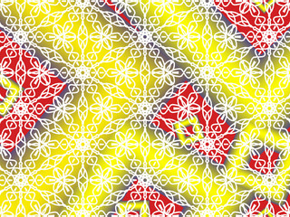 seamless pattern with flowers