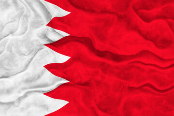 National flag  of Bahrain. Background  with flag  of Bahrain