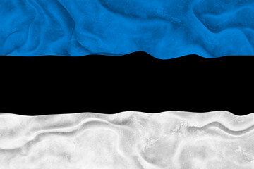 National Flag of Estonia. Background  with flag  of Estonia