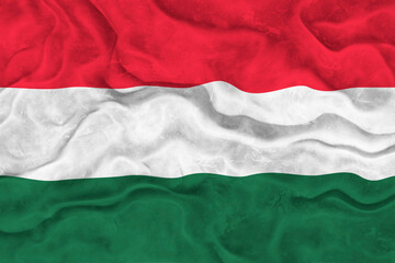 National flag of Hungary. Background  with flag  of Hungary