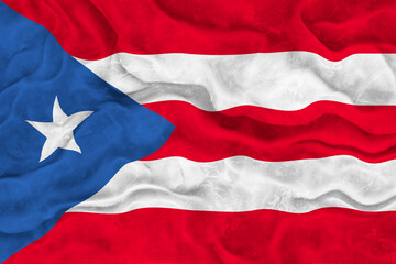 National flag of Puerto-Rico. Background  with flag of Puerto-Rico.