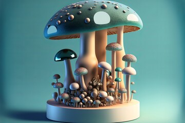 The Green Mushroom Cluster