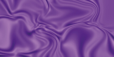 Silk fabric background . Purple color satin silk with wave, abstract background luxury cloth, elegance wallpaper design .Abstract background luxury cloth or soft liquid wave fashion .