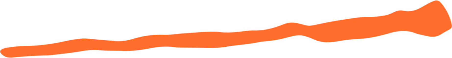 Ink Line Stroke Design Element
