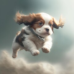 Flying Puppy Dog