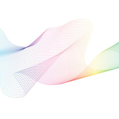 Abtract wave gradient