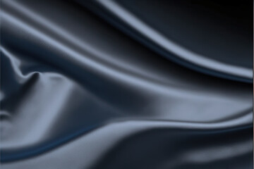 Grey  silk fabric background