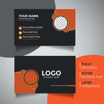 Creative Modern Corporate Two Sided Business Card Templates