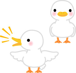 アヒルのキャラクター