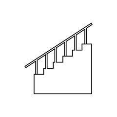 Stair or Ladder Flat Icon