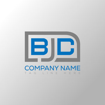 BJC letter logo creative design. BJC unique design.
