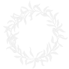 white olive leaf ring png