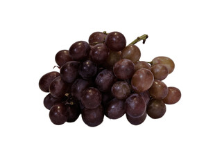Bunch of grapes on isolated background