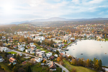 Velden at the Wörthersee in Kärnten, Austria