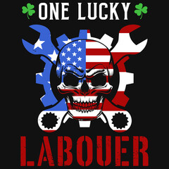 Labour day tshirt design