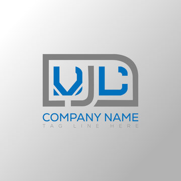 VJL letter logo creative design. VJL unique design.
