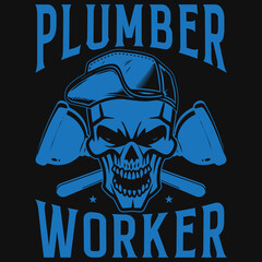 Plumber's tshirt design