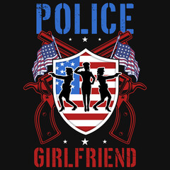 Police tshirt design 