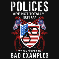 Police tshirt design