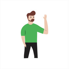 Flat Human Illustration