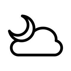 cloud icon or logo isolated sign symbol vector illustration - high quality black style vector icons