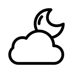 cloud icon or logo isolated sign symbol vector illustration - high quality black style vector icons