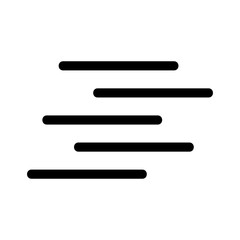 haze icon or logo isolated sign symbol vector illustration - high quality black style vector icons