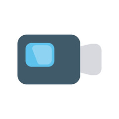 Camera Recorder Icon Flat Style