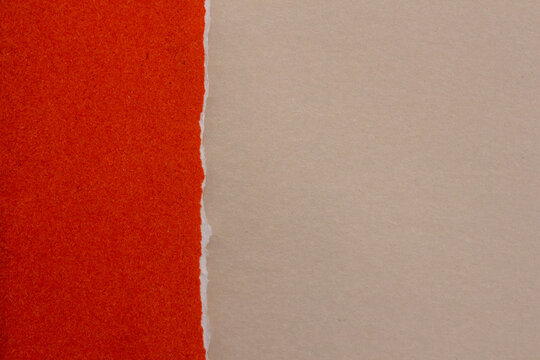 Red Torn Paper Background