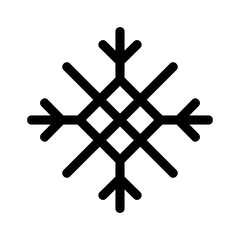 snow icon or logo isolated sign symbol vector illustration - high quality black style vector icons