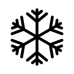 snow icon or logo isolated sign symbol vector illustration - high quality black style vector icons