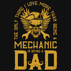 Best mechanic tshirt design