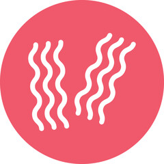 Bacon Vector Icon
